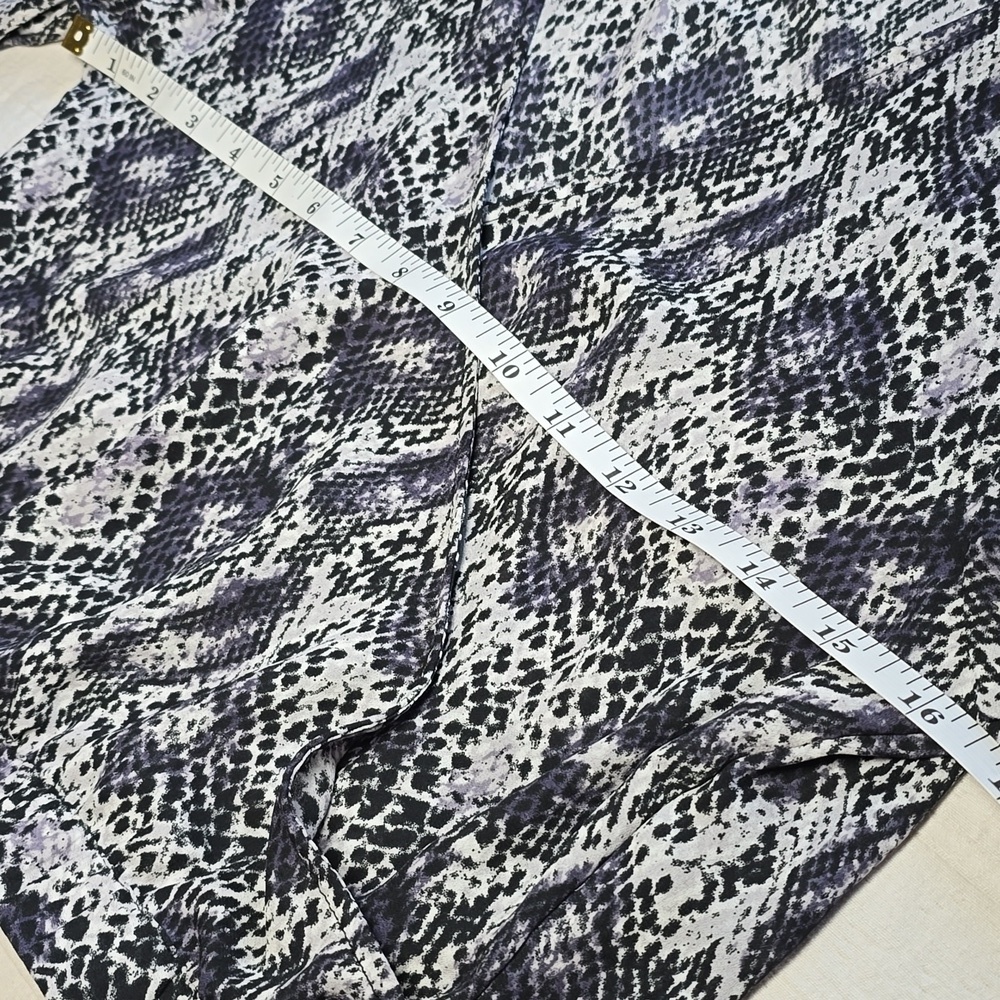 H&M Divided Snakeskin Wrap Crop Top - Picture 8 of 10